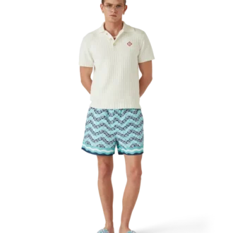 Monogram Wave Şortlar