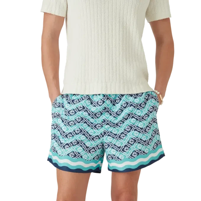 Monogram Wave Şortlar Monogram Wave Şortlar