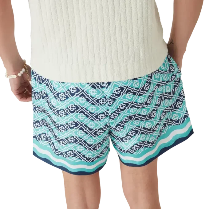 Monogram Wave Şortlar Monogram Wave Şortlar