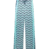 Monogram Wave İpek Pantolonlar Monogram Wave İpek Pantolonlar