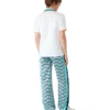 Monogram Wave İpek Pantolonlar Monogram Wave İpek Pantolonlar