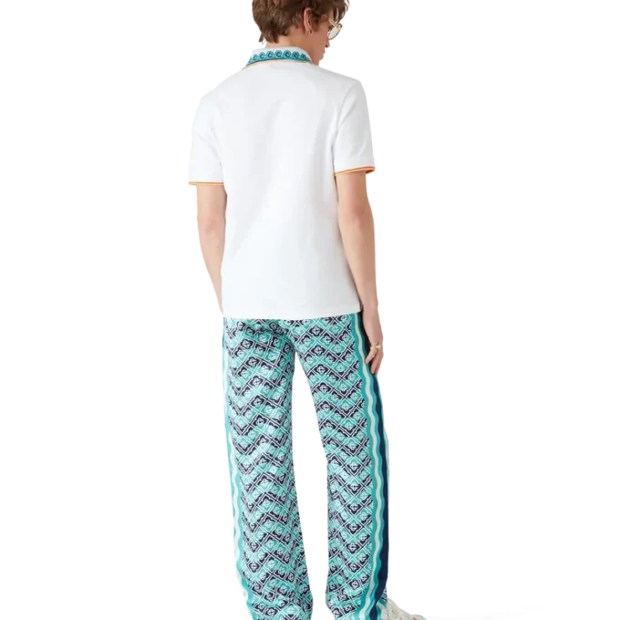 Monogram Wave İpek Pantolonlar Monogram Wave İpek Pantolonlar