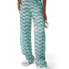 Monogram Wave İpek Pantolonlar Monogram Wave İpek Pantolonlar