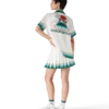 Tenis Pileli İpek Pileli Mini Etek