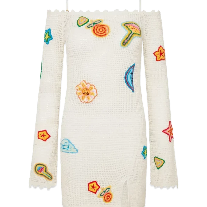 Motif Kroşe Elbise Motif Kroşe Elbise