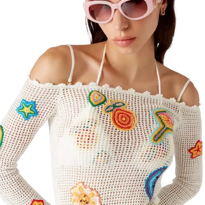 Motif Kroşe Elbise Motif Kroşe Elbise