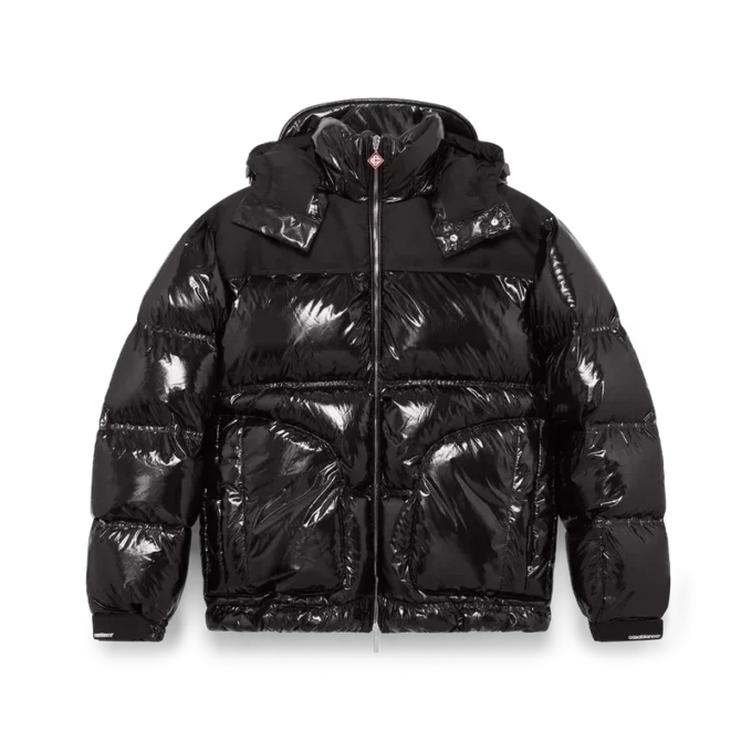 Naylon Puffer Aşağı Ceket Naylon Puffer Aşağı Ceket