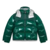 Naylon Puffer Aşağı Ceket Naylon Puffer Aşağı Ceket