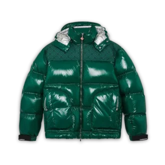 Naylon Puffer Aşağı Ceket