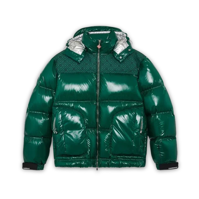 Naylon Puffer Aşağı Ceket Naylon Puffer Aşağı Ceket