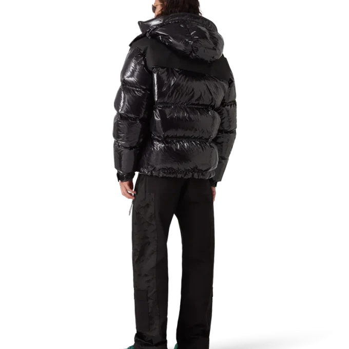 Naylon Puffer Aşağı Ceket Naylon Puffer Aşağı Ceket