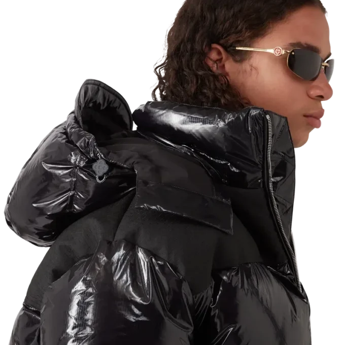 Naylon Puffer Aşağı Ceket Naylon Puffer Aşağı Ceket