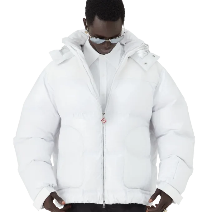Naylon ve Ripstop Puffer Ceket Naylon ve Ripstop Puffer Ceket