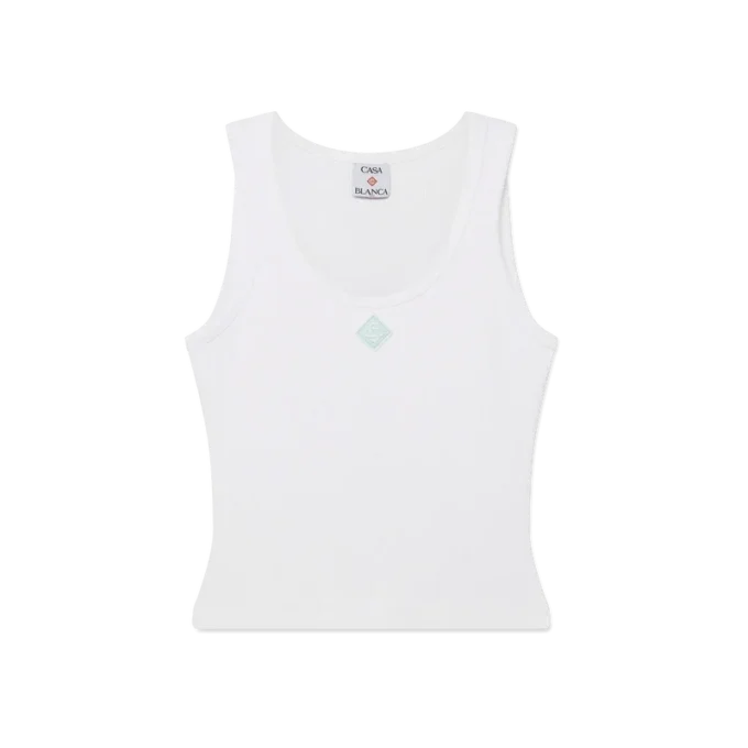 Nervürlü Jersey Tank Top