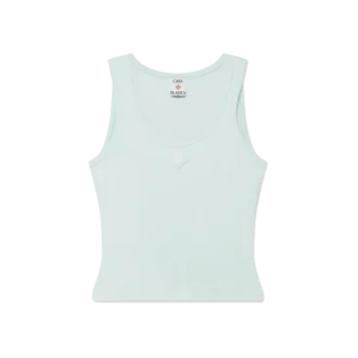 Nervürlü Jersey Tank Top