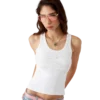 Nervürlü Jersey Tank Top