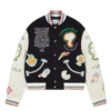 Şönil Patchwork Bomber Ceket Şönil Patchwork Bomber Ceket