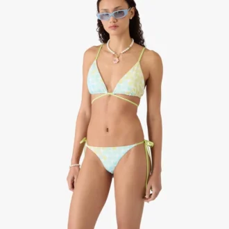 Optic Drop String Boncuklu Bikini Üstü