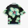 Orchid Glitch Kısa Kollu İpek Gömlek Orchid Glitch Kısa Kollu İpek Gömlek