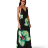 Orchid Glitch İpek Elbise Orchid Glitch İpek Elbise
