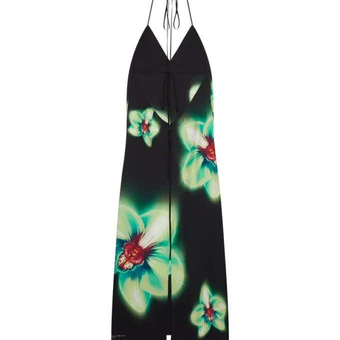 Orchid Glitch İpek Elbise Orchid Glitch İpek Elbise