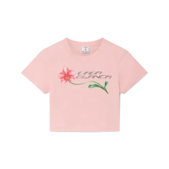 Orchid Logo Kısa Kollu Bebek Tişörtü