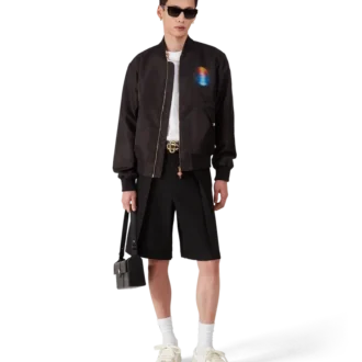 Organze Gradyan Bomber Ceket