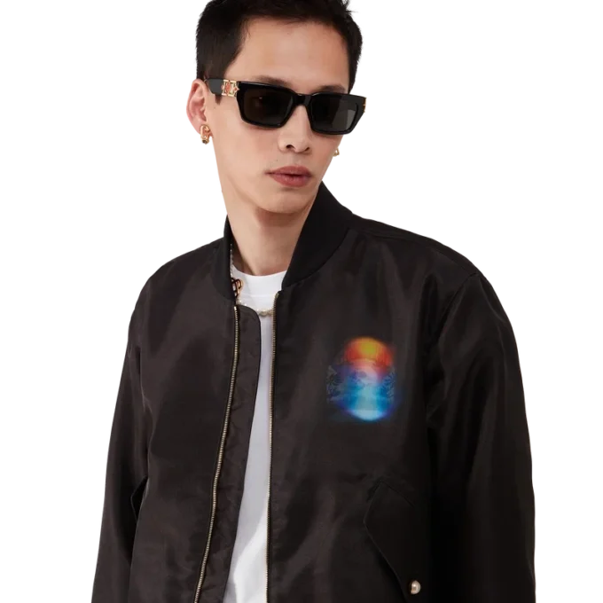 Organze Gradyan Bomber Ceket