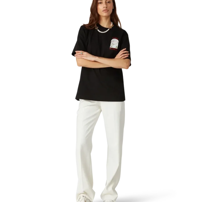 Orta Boy İnci Logo Kolye