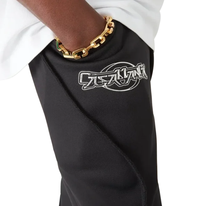 Oversized Panelli Eşofman Altı