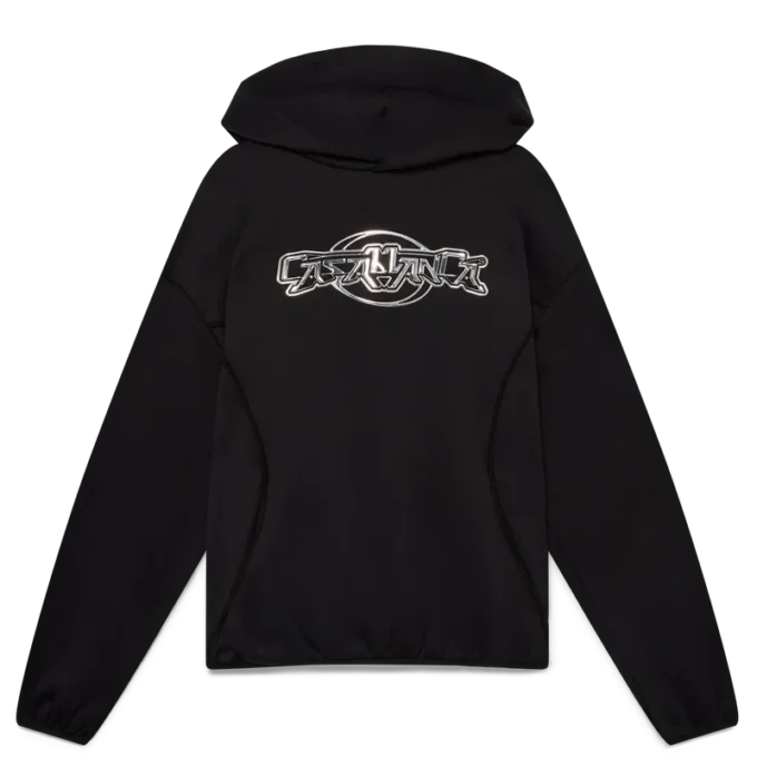 Oversized Panelli Kapüşonlu Sweatshirt Oversized Panelli Kapüşonlu Sweatshirt