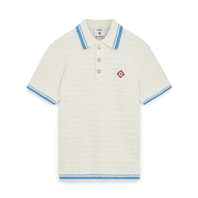 Pamuk Boucle Polo Gömlek Pamuk Boucle Polo Gömlek