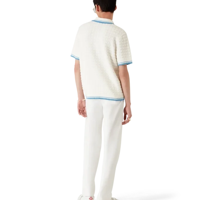 Pamuk Boucle Polo Gömlek Pamuk Boucle Polo Gömlek