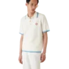 Pamuk Boucle Polo Gömlek Pamuk Boucle Polo Gömlek