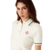 Pamuklu Boucla Polo Yaka Tişört Pamuklu Boucla Polo Yaka Tişört