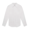 Pamuklu Monogram Jakarlı Oxford Gömlek
