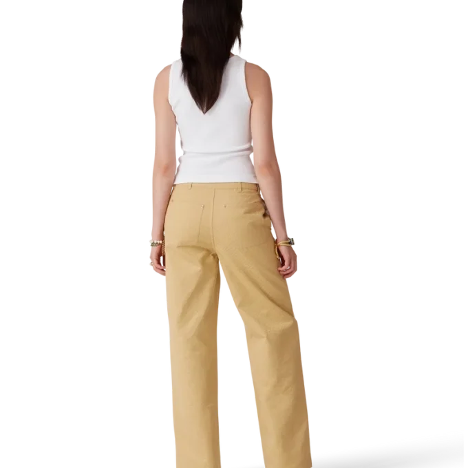 Pamuklu Monogram Jakarlı Pantolonlar Pamuklu Monogram Jakarlı Pantolonlar