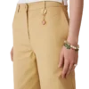 Pamuklu Monogram Jakarlı Pantolonlar Pamuklu Monogram Jakarlı Pantolonlar