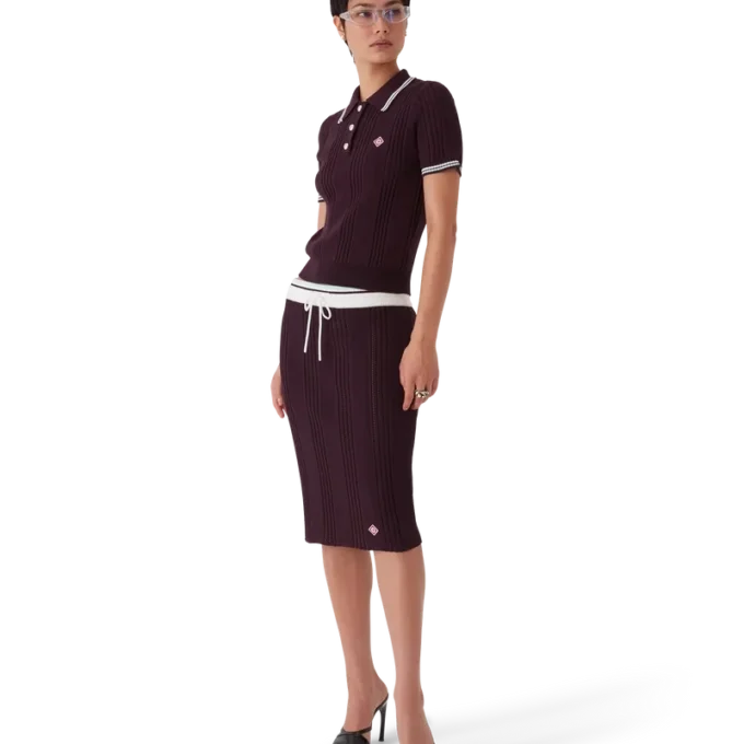 Pamuklu Örme Kısa Kollu Polo Şort