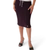 Pamuklu Örme Midi Etek Pamuklu Örme Midi Etek
