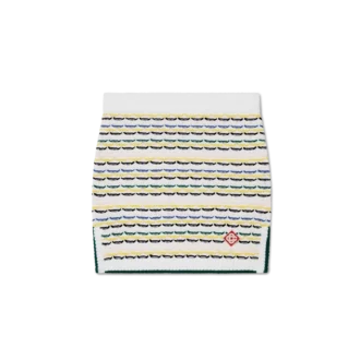 Pamuklu Tuck Stitch Örgü Mini Etek