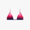 Patlıcan Rengi Gradyan Üçgen Bikini Üstü Patlıcan Rengi Gradyan Üçgen Bikini Üstü