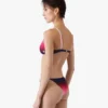 Patlıcan Rengi Gradyan Üçgen Bikini Üstü Patlıcan Rengi Gradyan Üçgen Bikini Üstü