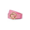 Pembe Kabartmalı Cc Logo Kemer Pembe Kabartmalı Cc Logo Kemer