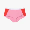 Pembe Monogram Bikini Şortu Pembe Monogram Bikini Şortu