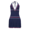 Pileli Halter Elbise Pileli Halter Elbise