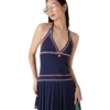 Pileli Halter Elbise Pileli Halter Elbise