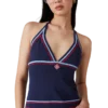Pileli Halter Elbise Pileli Halter Elbise