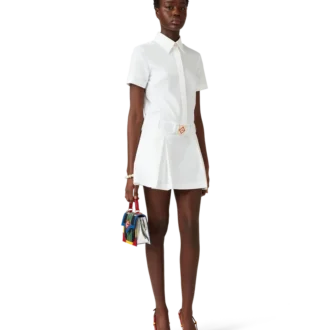 Pileli Tenis Mini Elbise