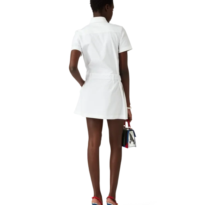 Pileli Tenis Mini Elbise